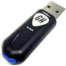 Simply Silver PS4 Guitar Hero Live Guitar USB Dongle Wireless Receiver