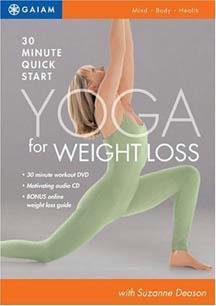 Quick Start Yoga For Weight Loss On DVD Exercise Movie