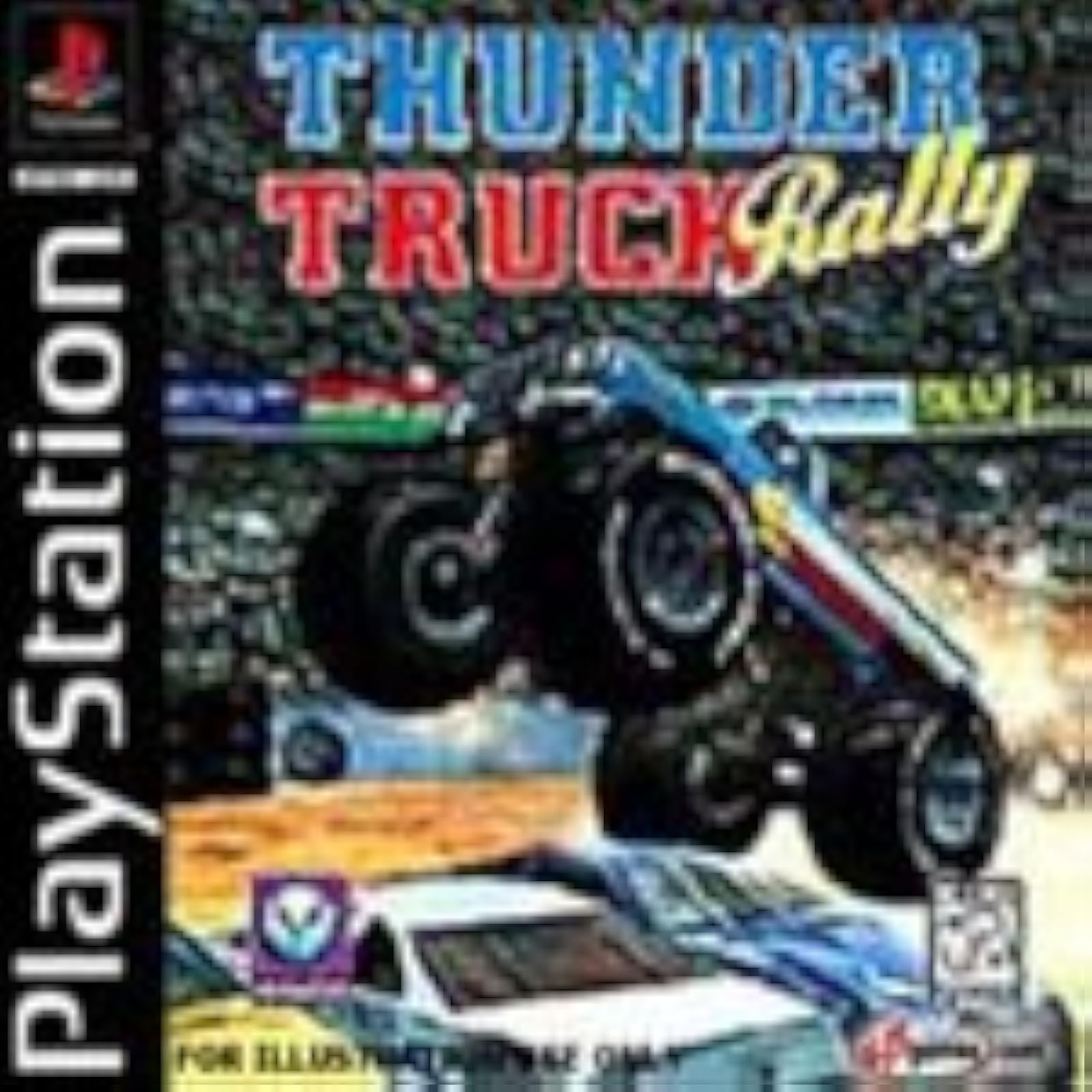 Image 0 of Thunder Truck Rally For PlayStation 1 PS1 Racing