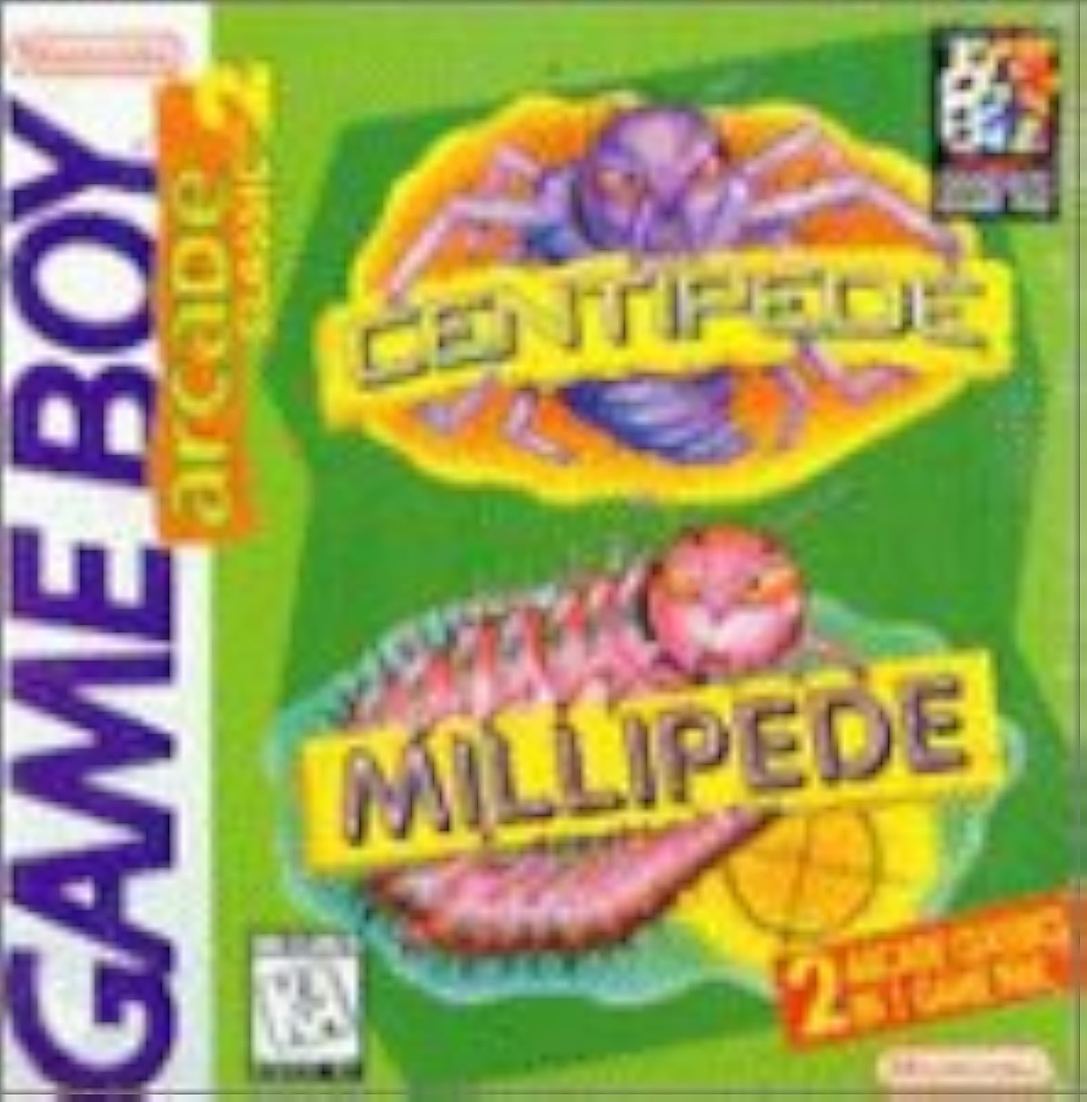 Arcade Classic 2: Centipede / Millipede On Gameboy