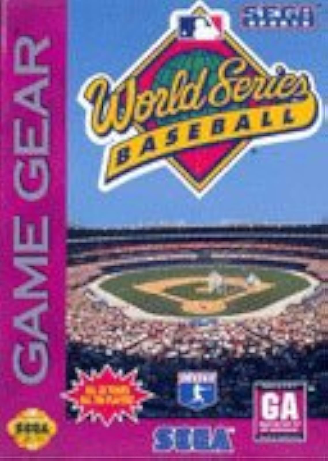 Image 0 of World Series Baseball Vintage Action For Sega Game Gear 
