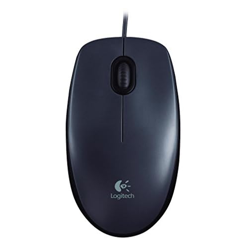 Logitech Wired Mouse M90 Black USB M100