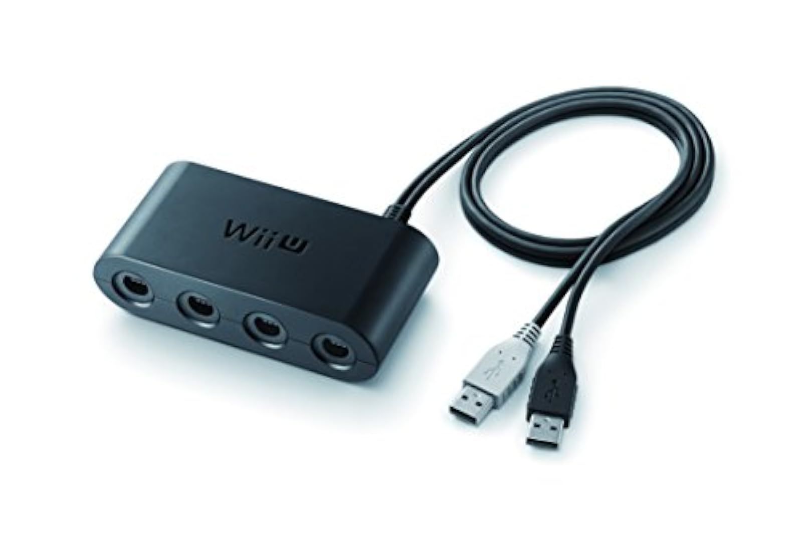 Image 0 of Super Smash Bros GameCube Adapter For Wii U Black WUP-028