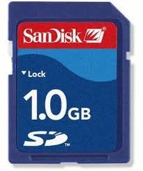 SanDisk SD Card Memory Card 1GB