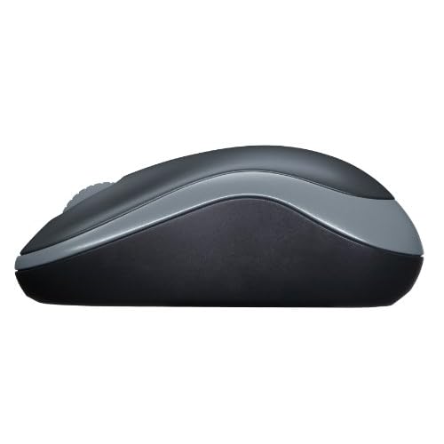 Image 2 of Logitech Wireless Mouse M185 Swift Gray 910-002225 Grey Standard