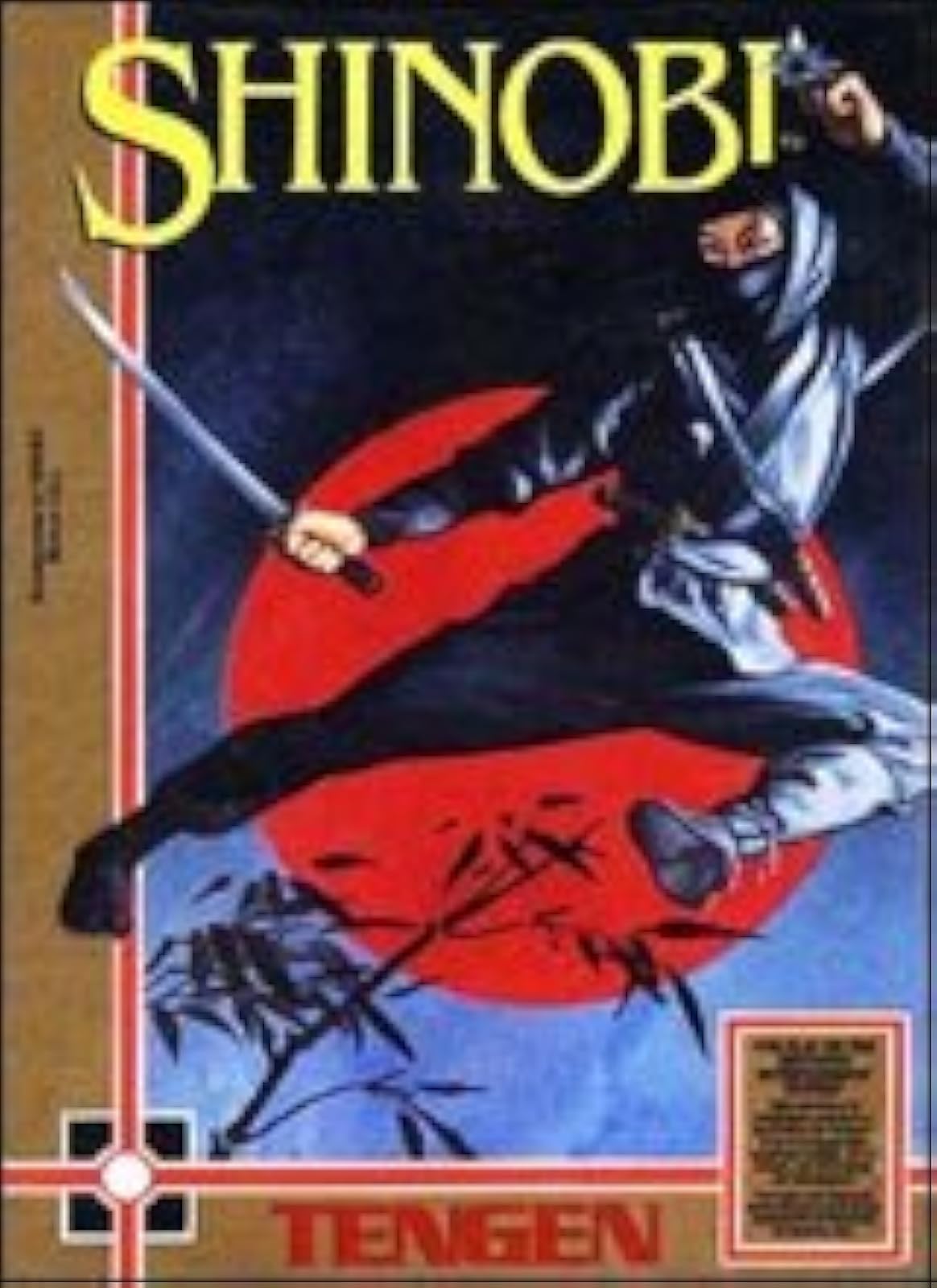 Image 0 of Shinobi Vintage For Nintendo NES Action