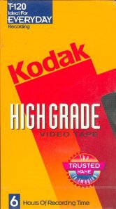 Image 0 of Kodak High Grade T-120 Recording Tape Single On VHS