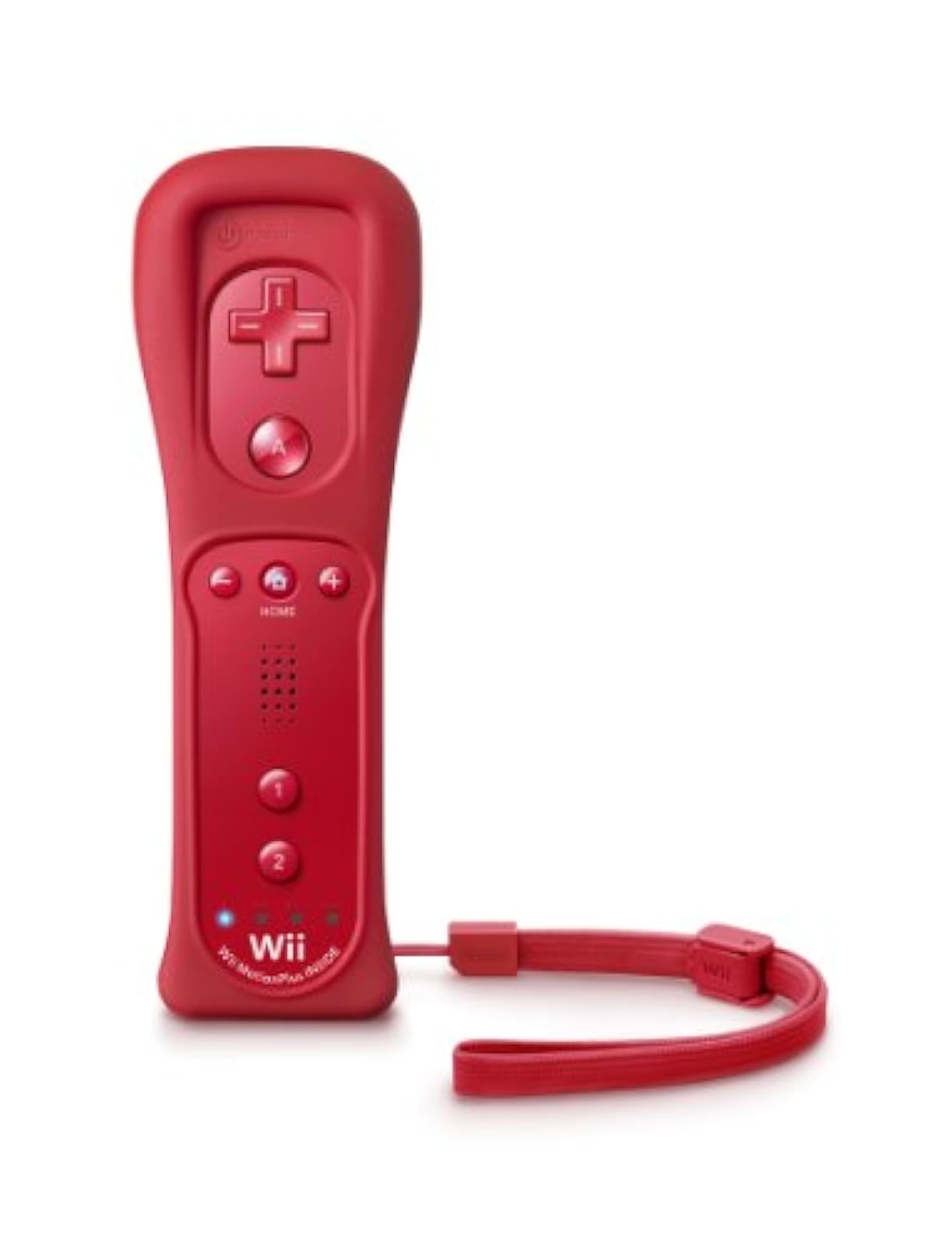 Image 3 of Nintendo OEM Wii And Wii U Remote Plus Red Motion Plus Controller