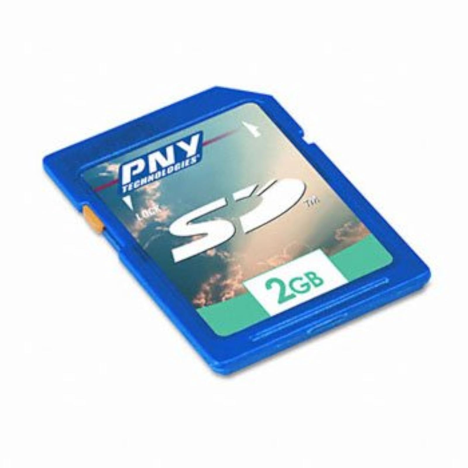 PNY Optima 2GB SD Class 4 Flash Memory Card P-SD2GB-EF