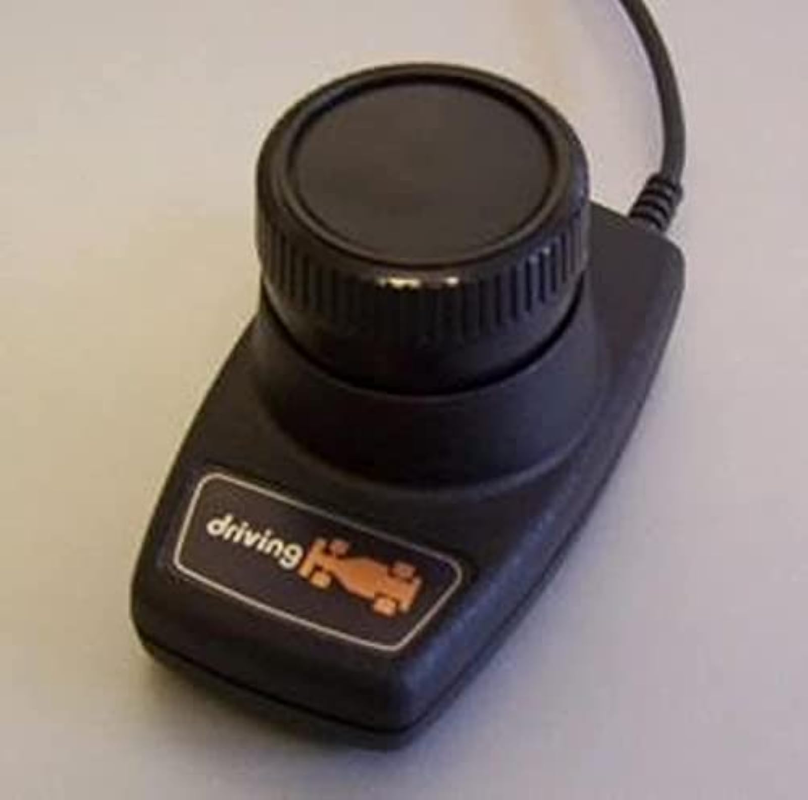 2600 Driving Controller For Atari Vintage Black Gamepad