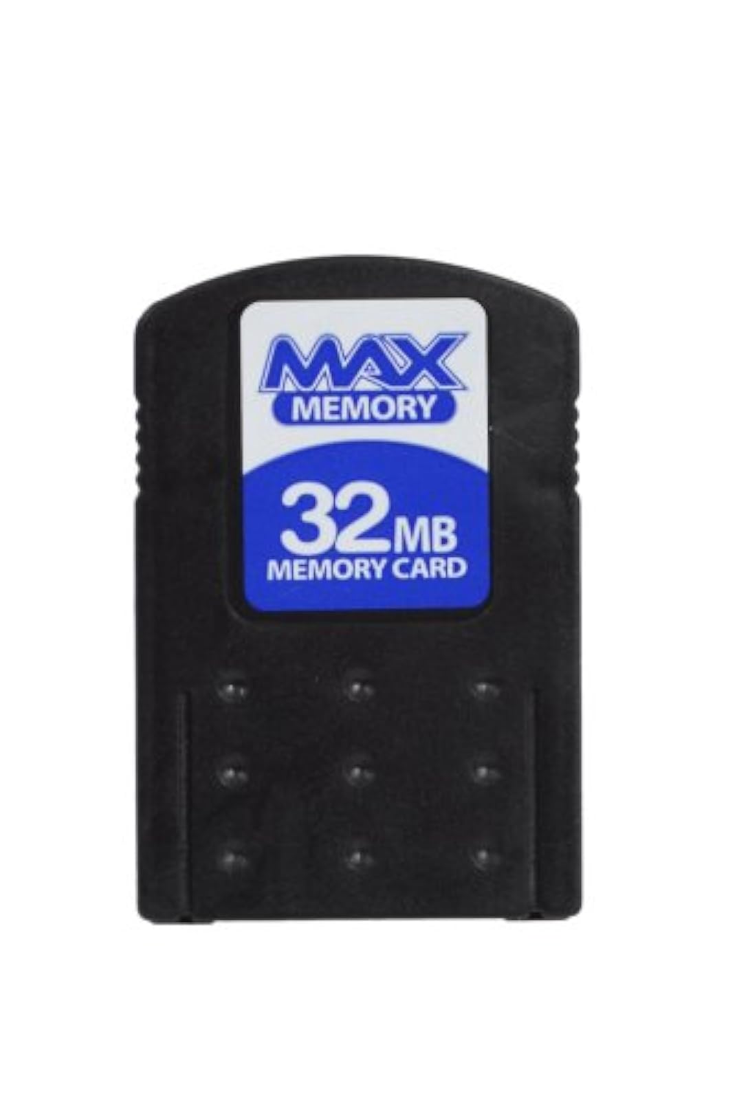 Image 2 of PS2 32 Meg Max Memory Card For PlayStation 2 Expansion Black