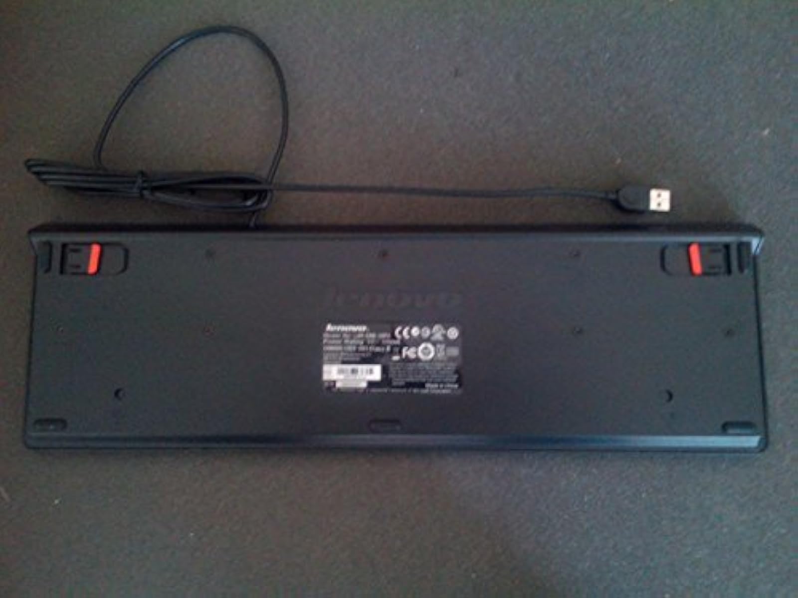 Image 3 of Lenovo KB4721US USB Keyboard 25209111 KBLVT8 25209112 Ideacenter