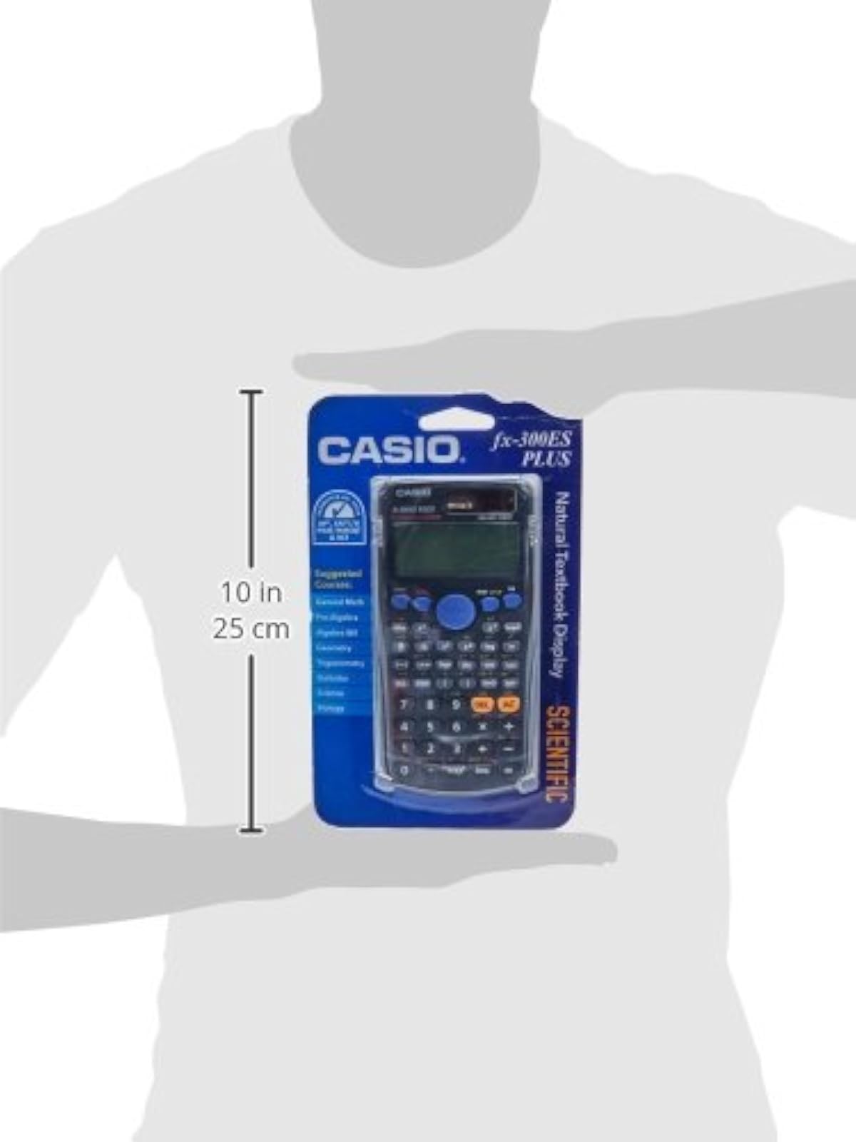 Image 3 of Casio FX-300ES Plus Scientific Calculator Black Basic FX300ES