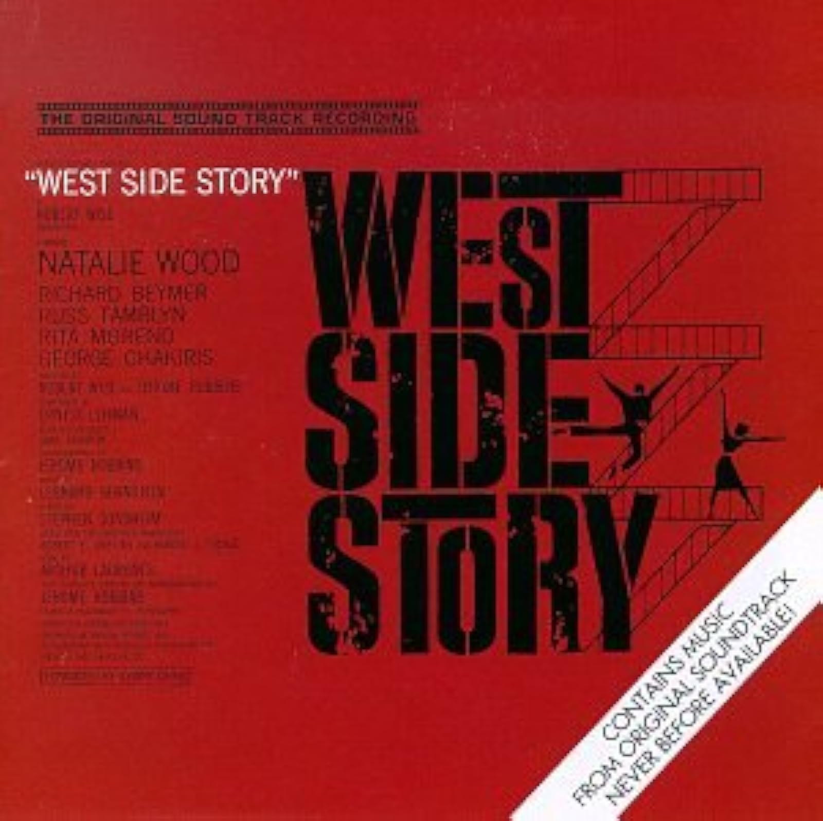Image 0 of West Side Story 1961 Film Soundtrack By Leonard Bernstein On Audio CD
