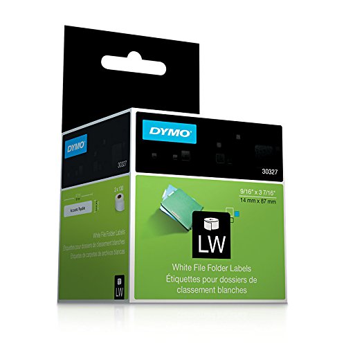 Dymo 30327 LabelWriter Self-Adhesive File Folder Labels 9/16- By 3 7/1