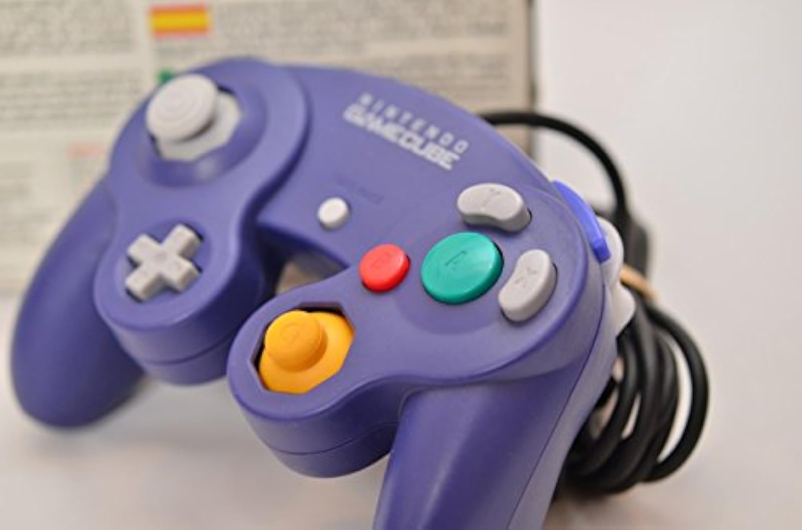 Image 1 of Nintendo OEM GameCube Controller Purple