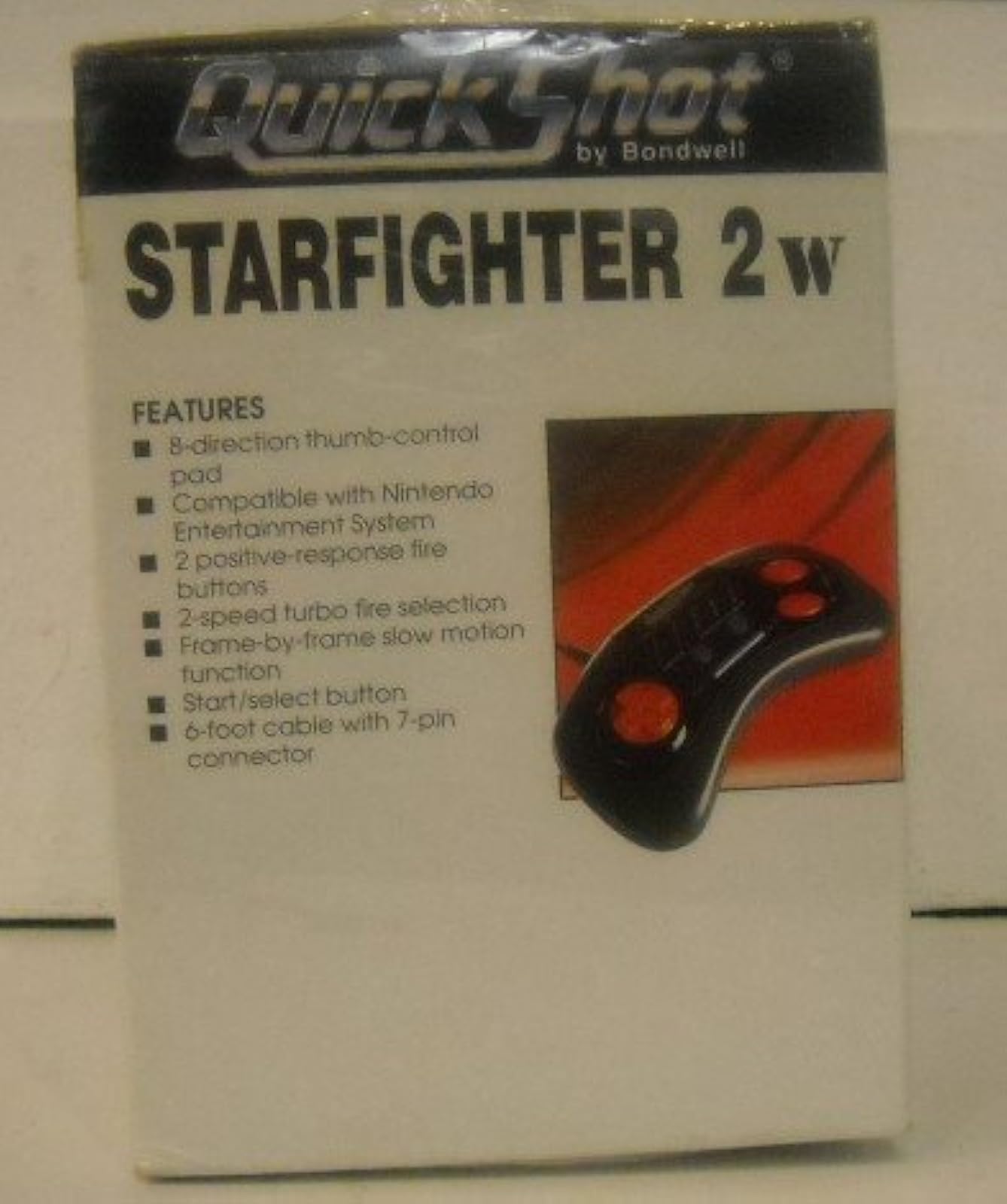 Image 2 of Quickshot QS-157 Starfighter Controller For NES For Nintendo NES