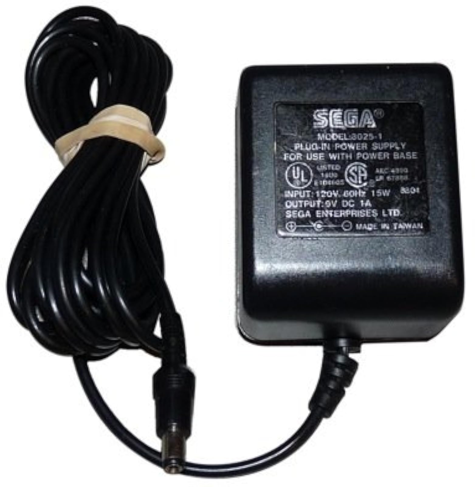 Image 0 of Sega Model 3025 Plug-In Power Supply For Use With Sega Master System
