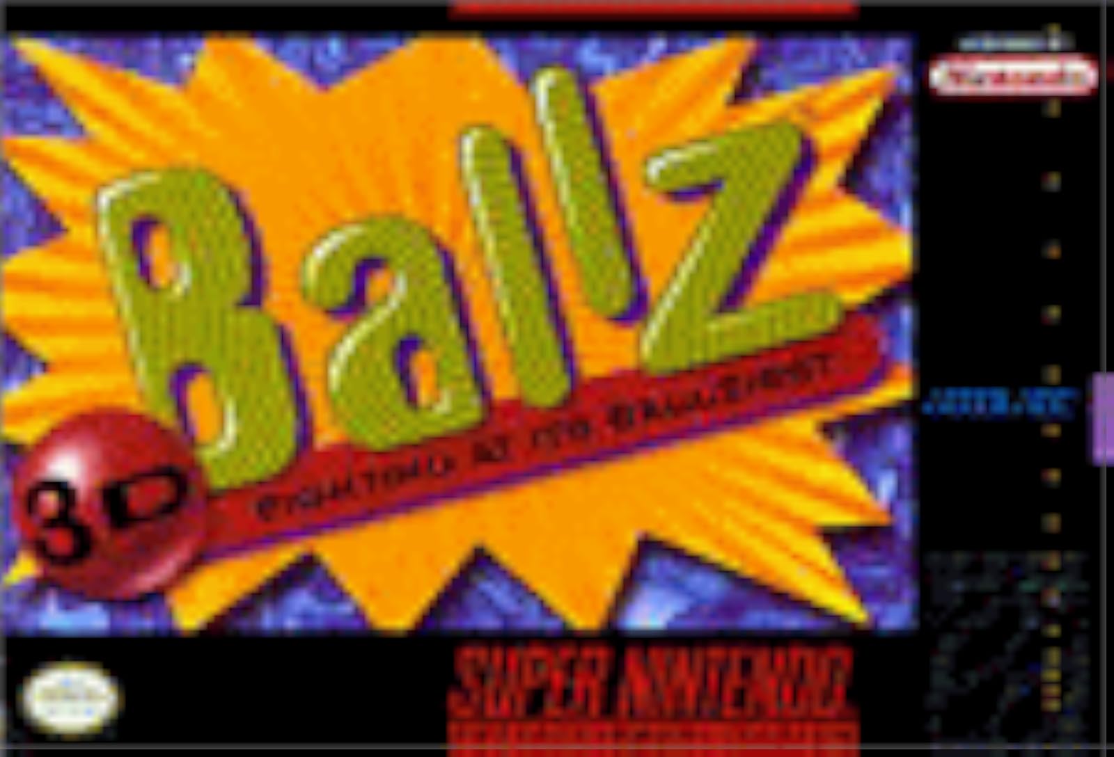 Ballz 3D For Super Nintendo SNES