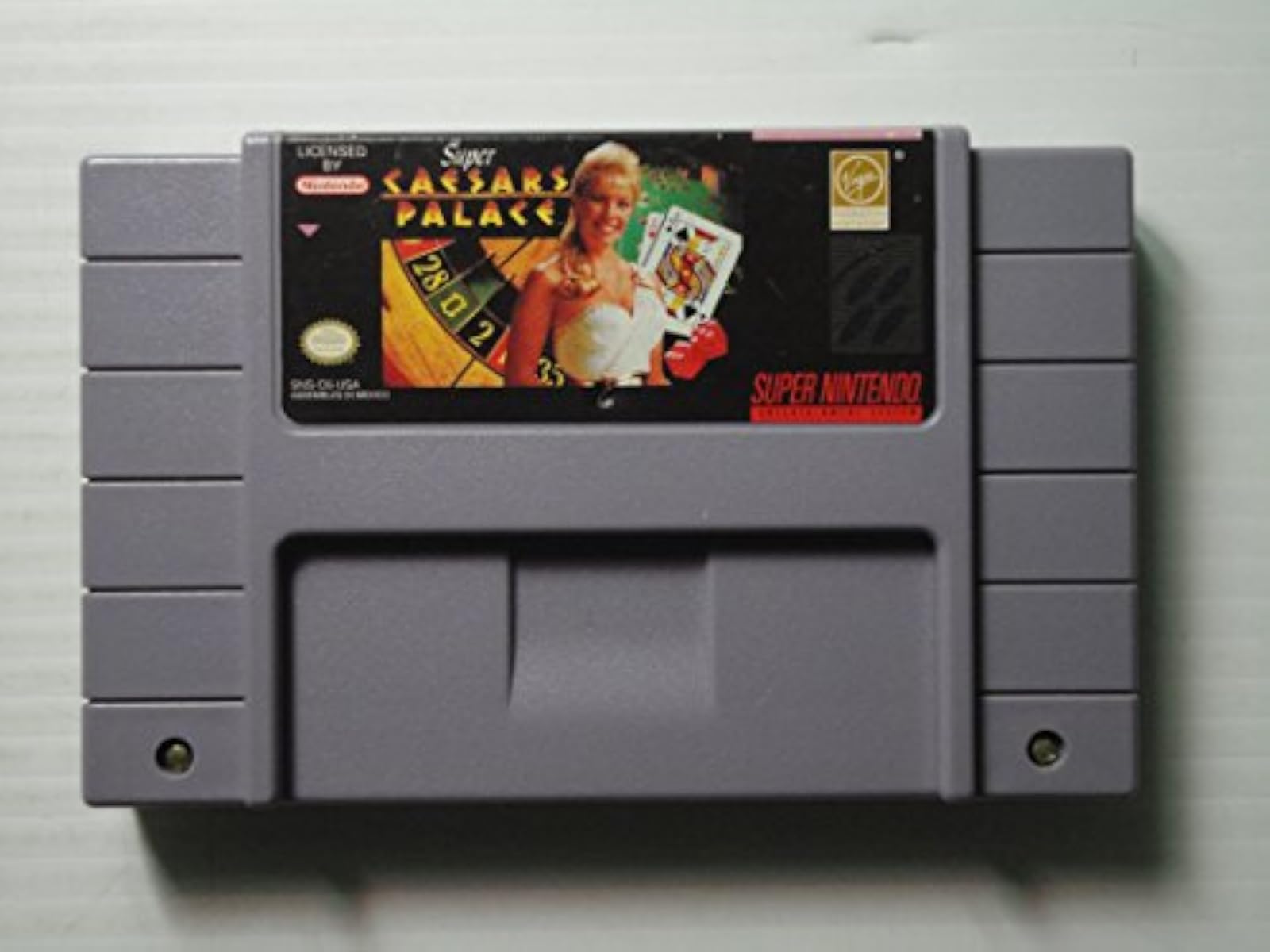 Super Caesar's Palace For Super Nintendo SNES