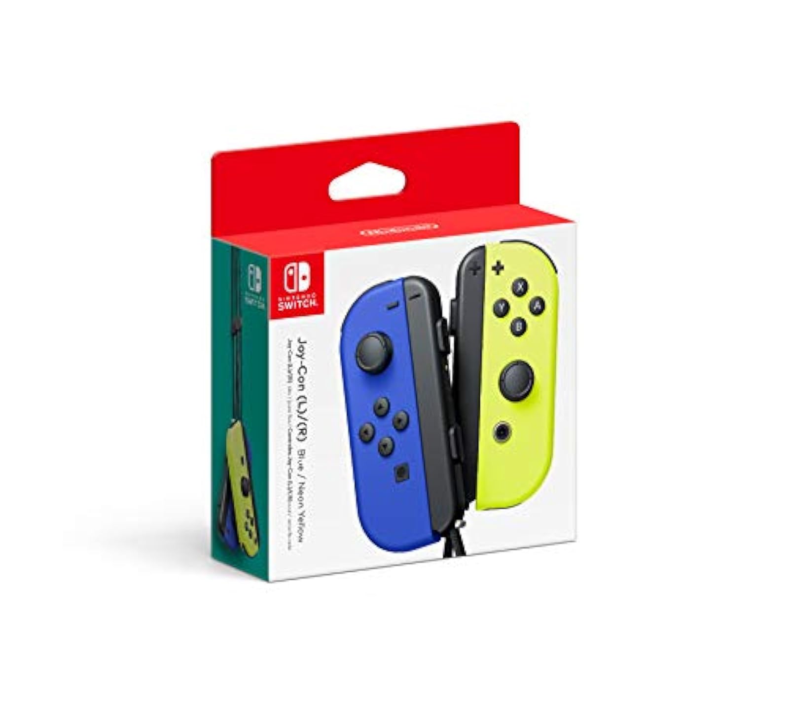 Image 0 of Nintendo Blue/ Neon Yellow Joy-Con L-R Switch For Nintendo Switch