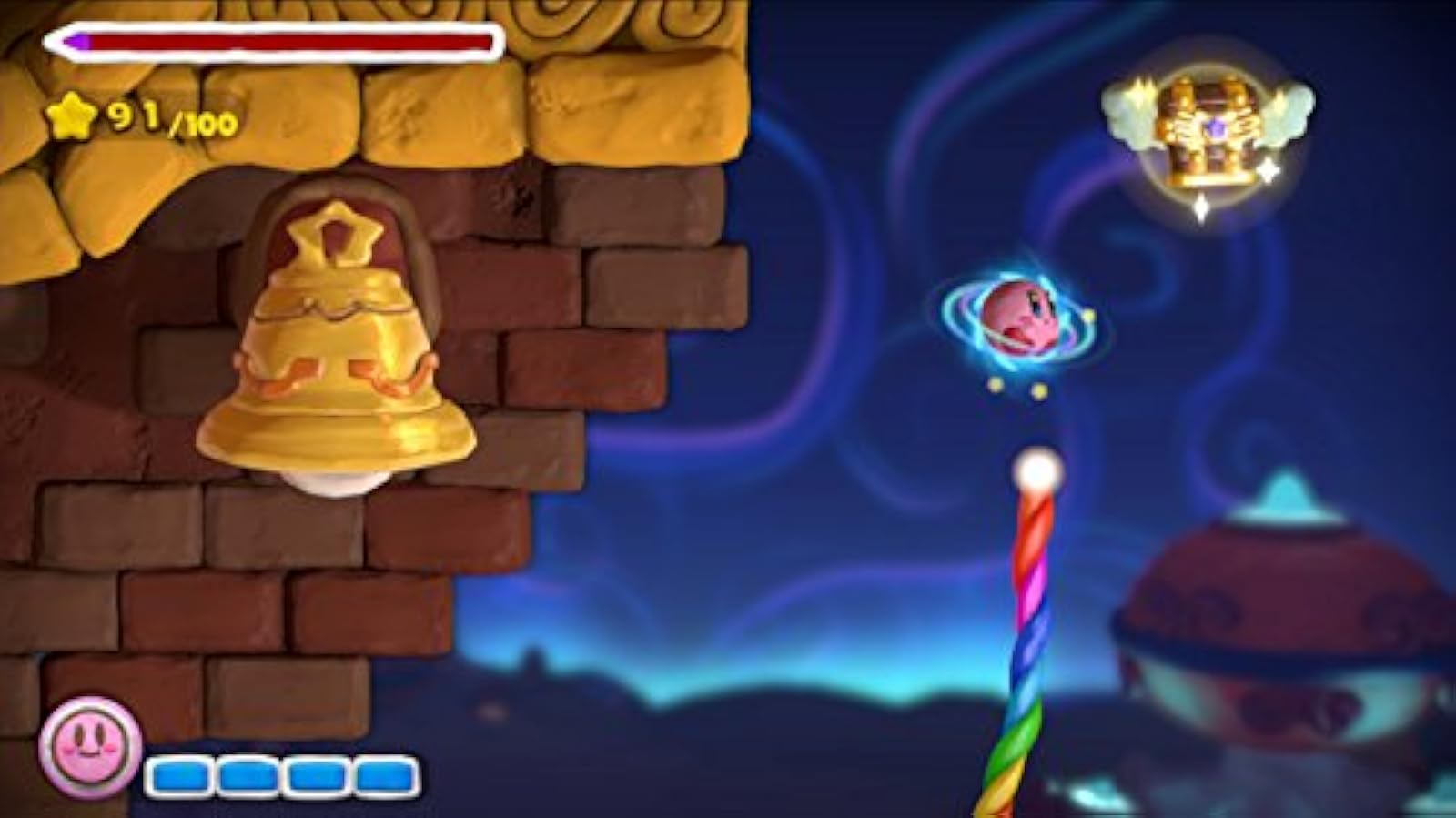 Image 2 of Kirby And The Rainbow Curse For Wii U Platformer