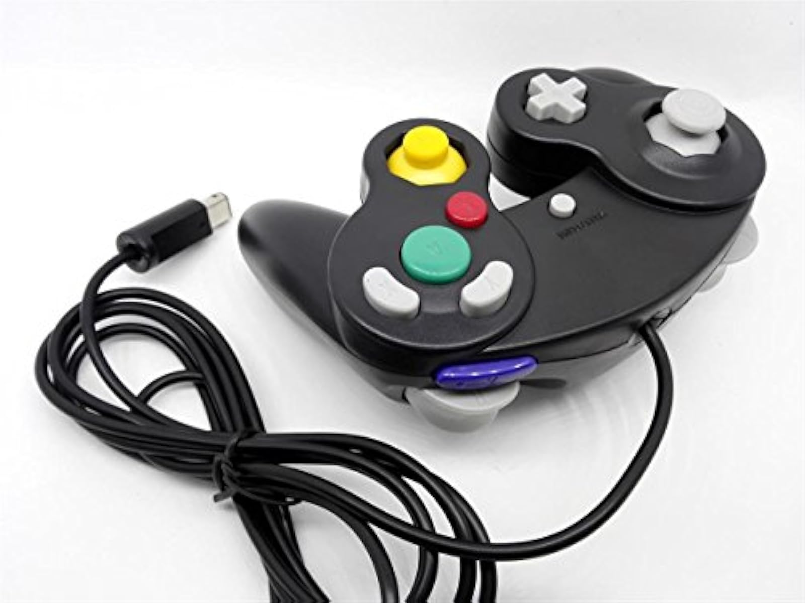 Image 2 of Mars Devices Lof Of 2 Black GameCube Controllers 2X