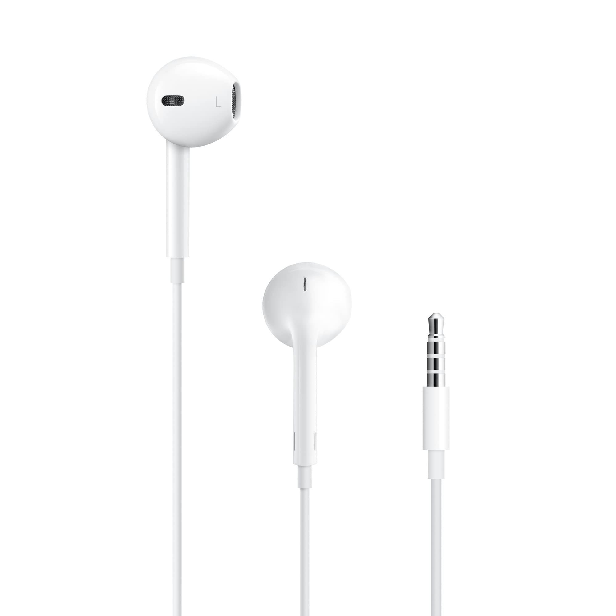 Apple OEM EarPods Headphones With 3.5MM Plug Wired Ear Buds With Built