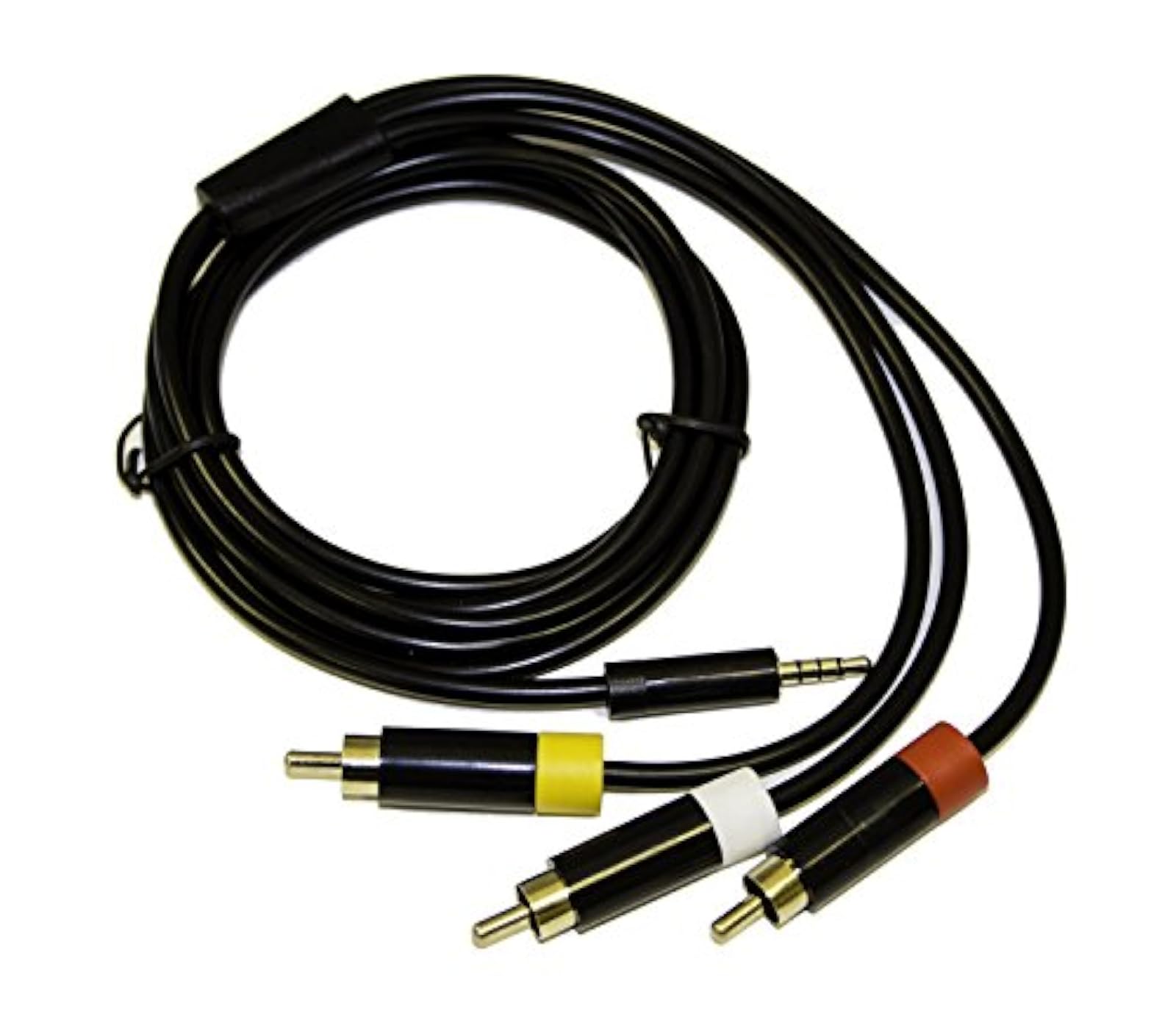 Composite AV Cable For Microsoft By Mars Devices For Xbox 360 A/v...