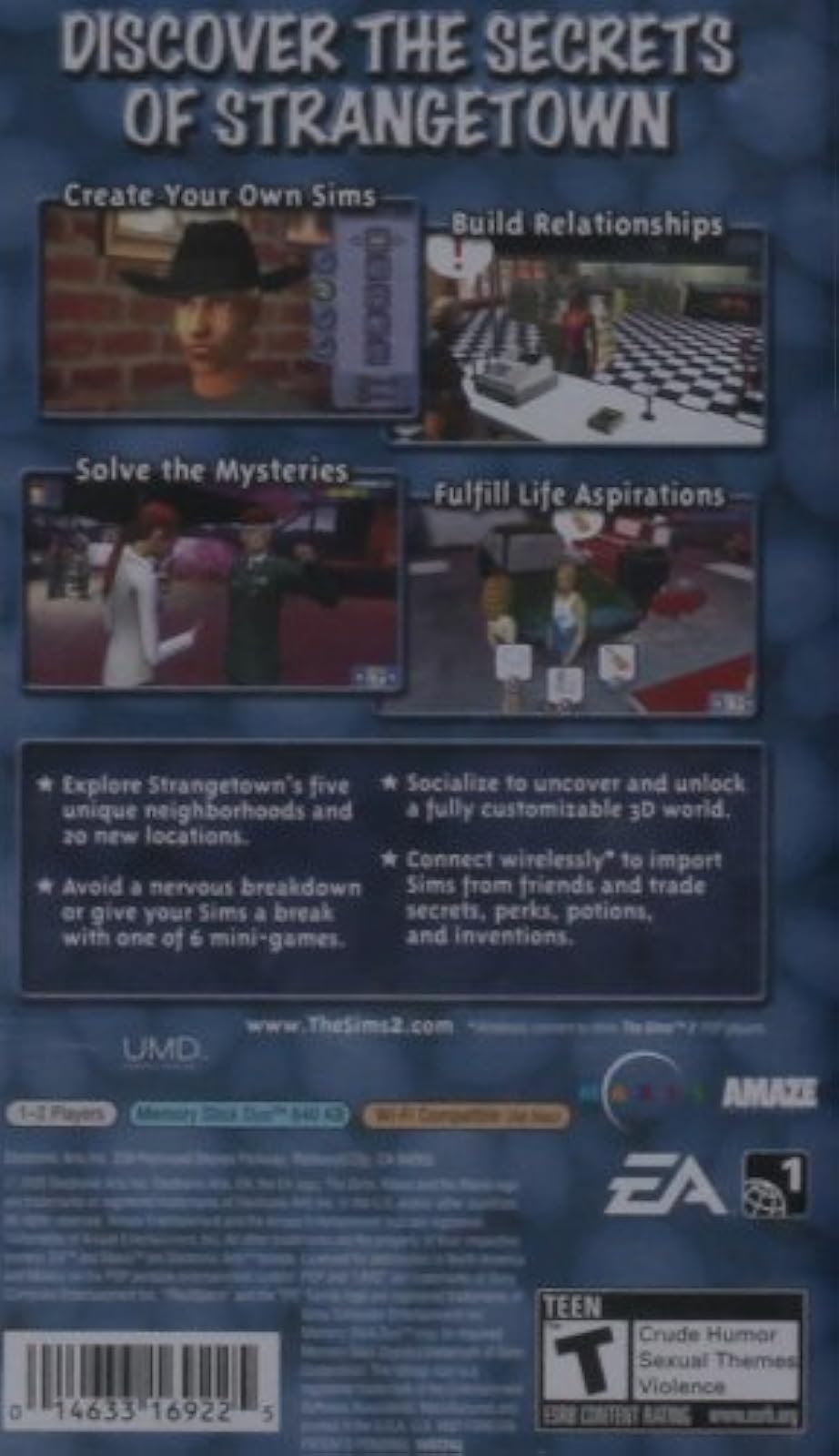 Image 3 of The Sims 2 Sony For PSP UMD Simulation