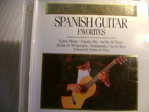 Classical Treasures: Spanish Guitar By Various On Audio CD Album Black