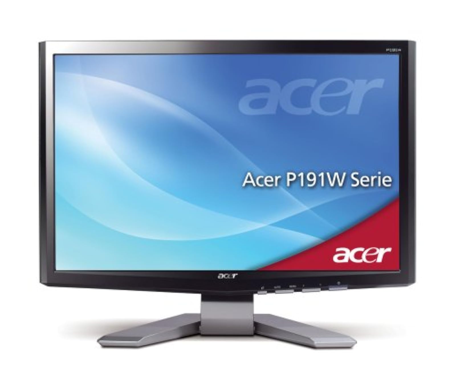 Image 2 of Acer P191W 19 Inch LCD Monitor Black VGA