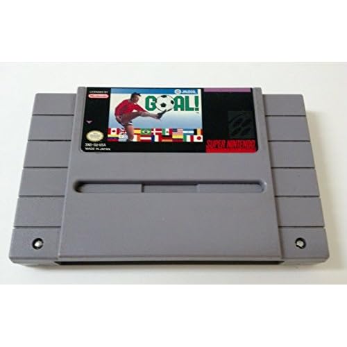 Goal! Nintendo Super NES For Super Nintendo SNES Soccer