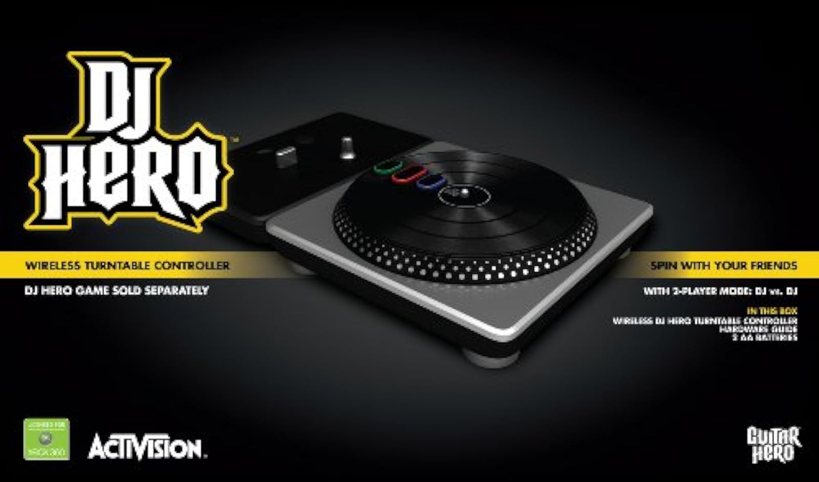 Image 0 of DJ Hero Stand-Alone Turntable For Xbox 360