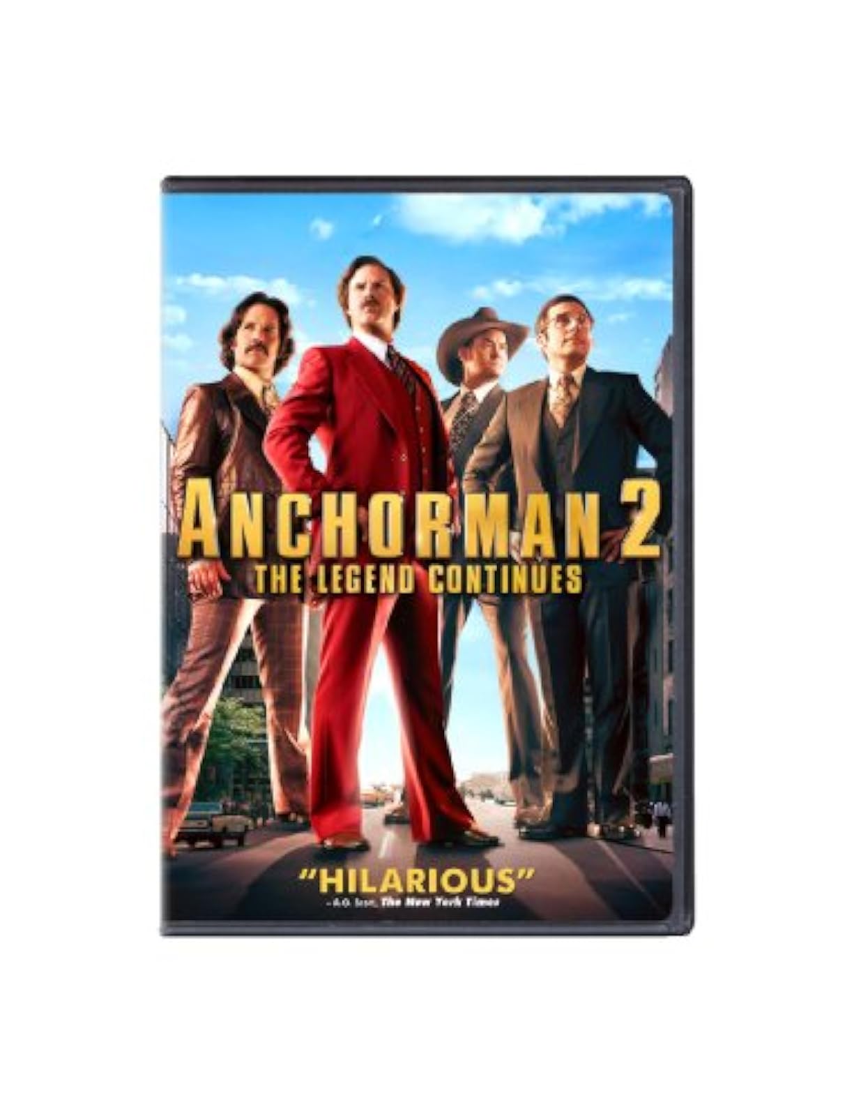 Image 0 of Anchorman 2: The Legend Continues On DVD With Steve Carrell And Paul