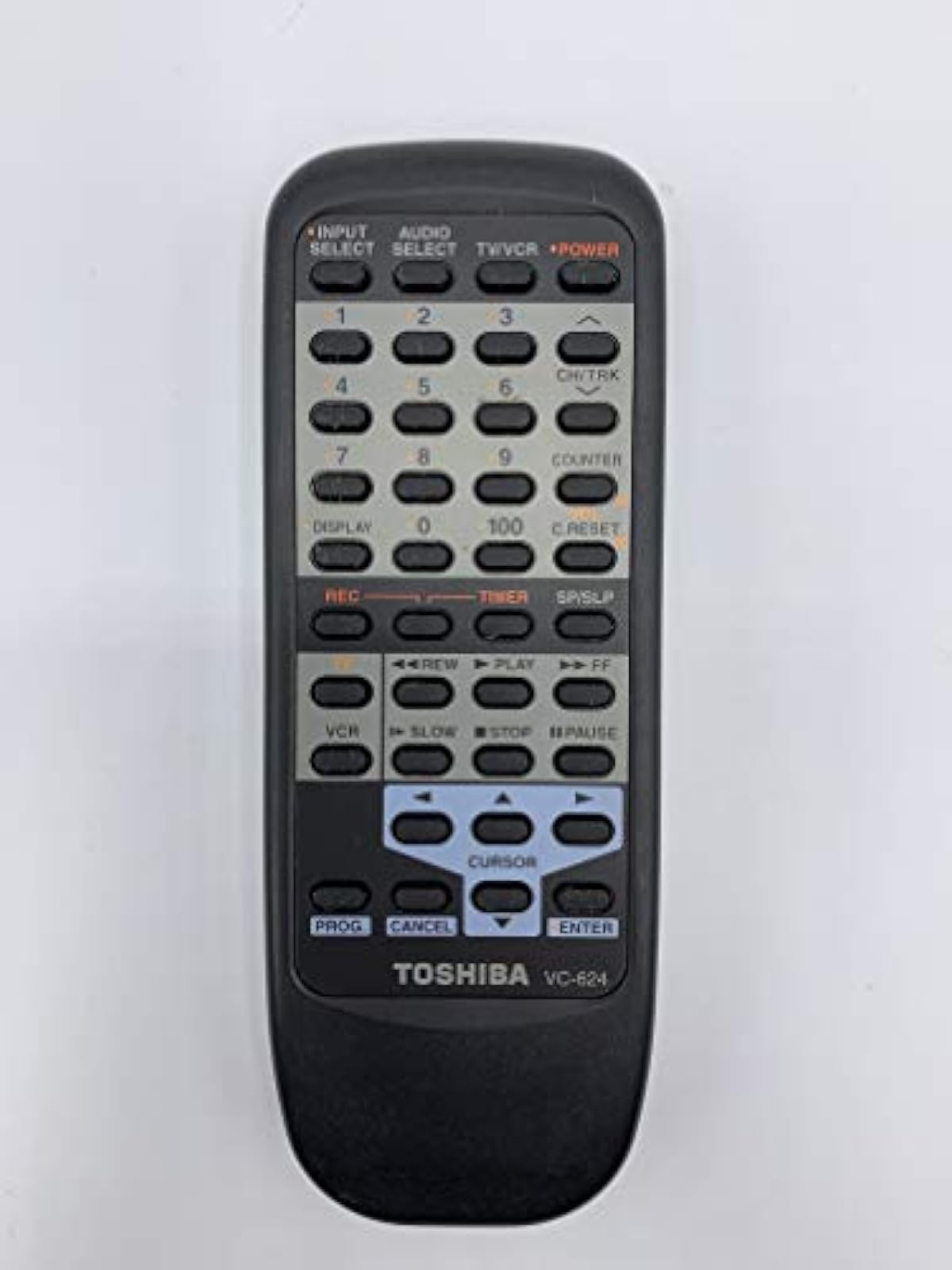 Image 0 of Toshiba VC-624 Remote Control For VCR TV