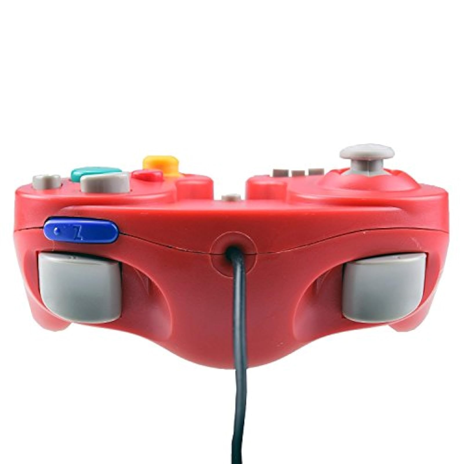 Image 3 of Generic Nintendo GameCube Compatible Controller Red