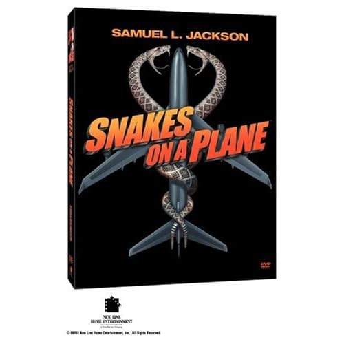 Schlangen im Flugzeug Vollbildausgabe auf DVD mit Samuel L Jackson Komödie D00 - Bild 1 von 4