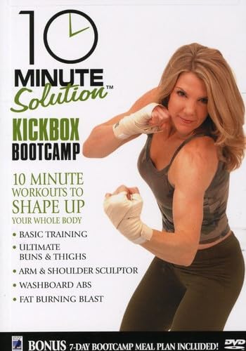 10 Minute Solution Kickbox Bootcamp On DVD With Keli Roberts Exercise
