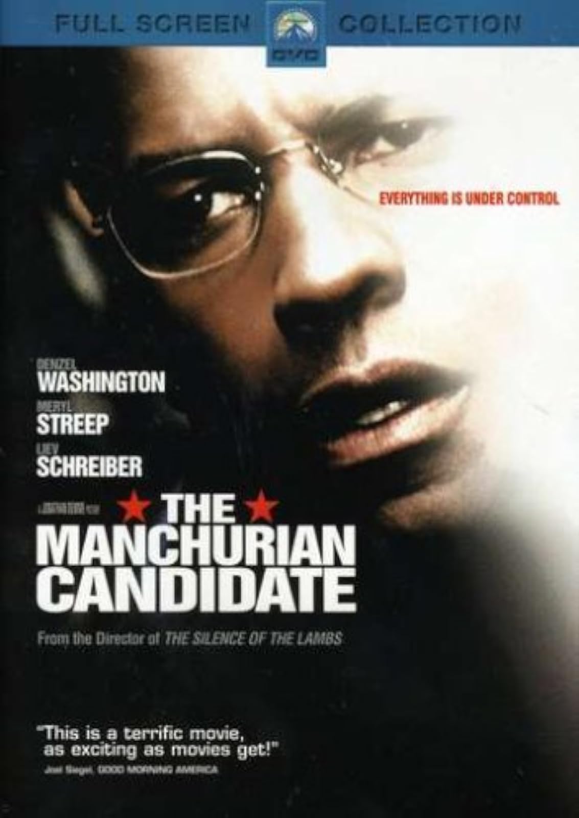 The Manchurian Candidate On DVD With Denzel Washington