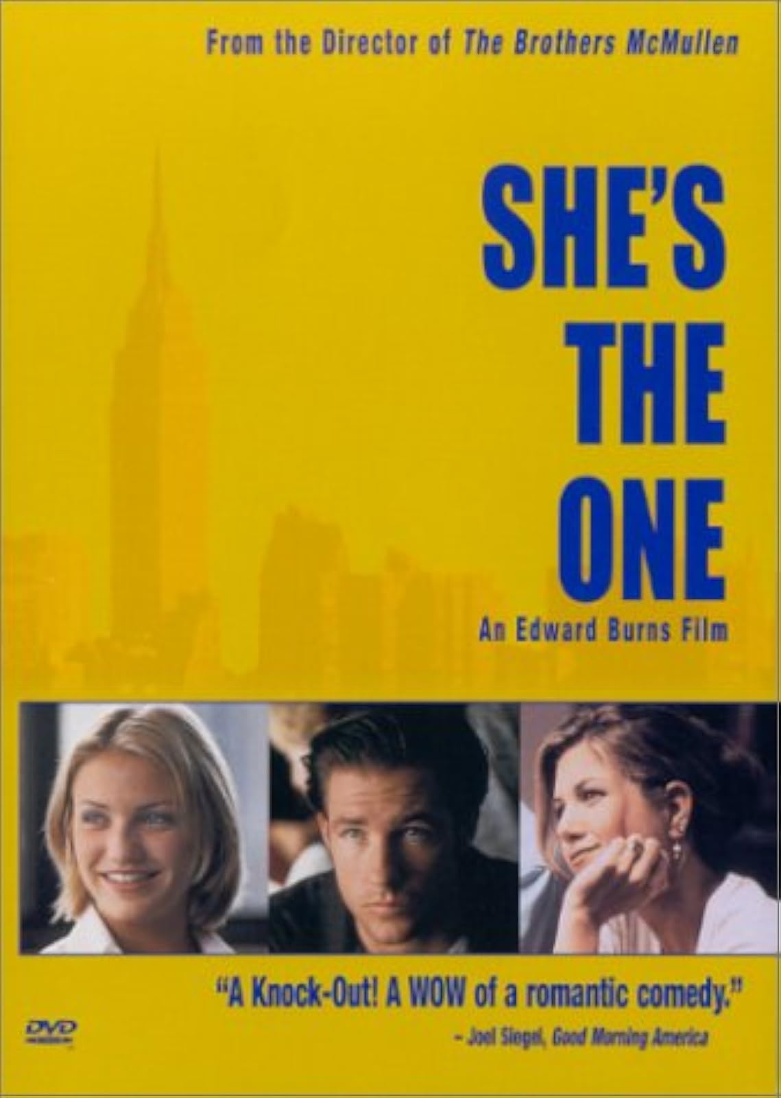 She^s The One On DVD With Jennifer Aniston Cameron Diaz John Mahoney