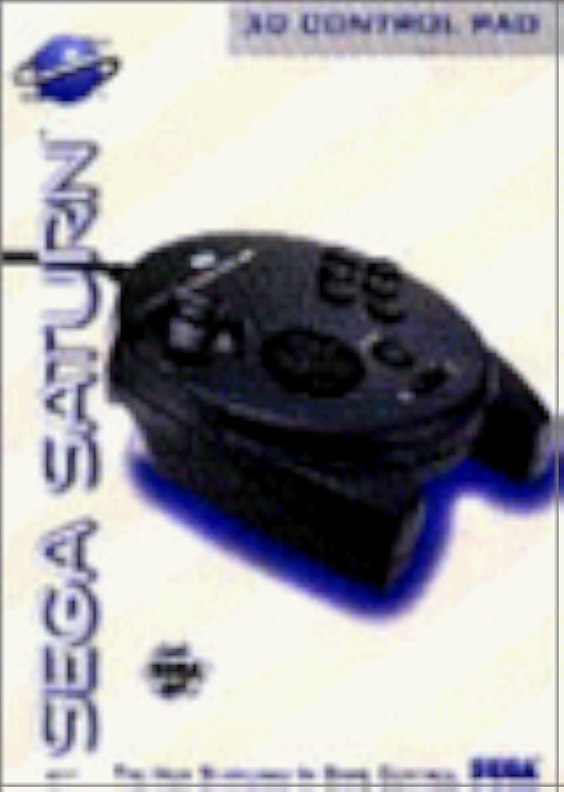 Sega Saturn 3D Controller Black