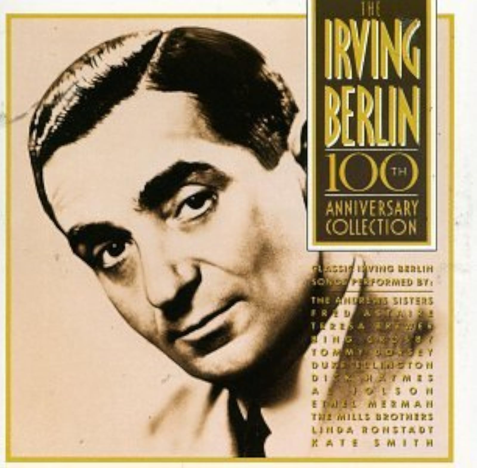 The Irving Berlin 100th Anniversary Collection On Audio CD Album Black
