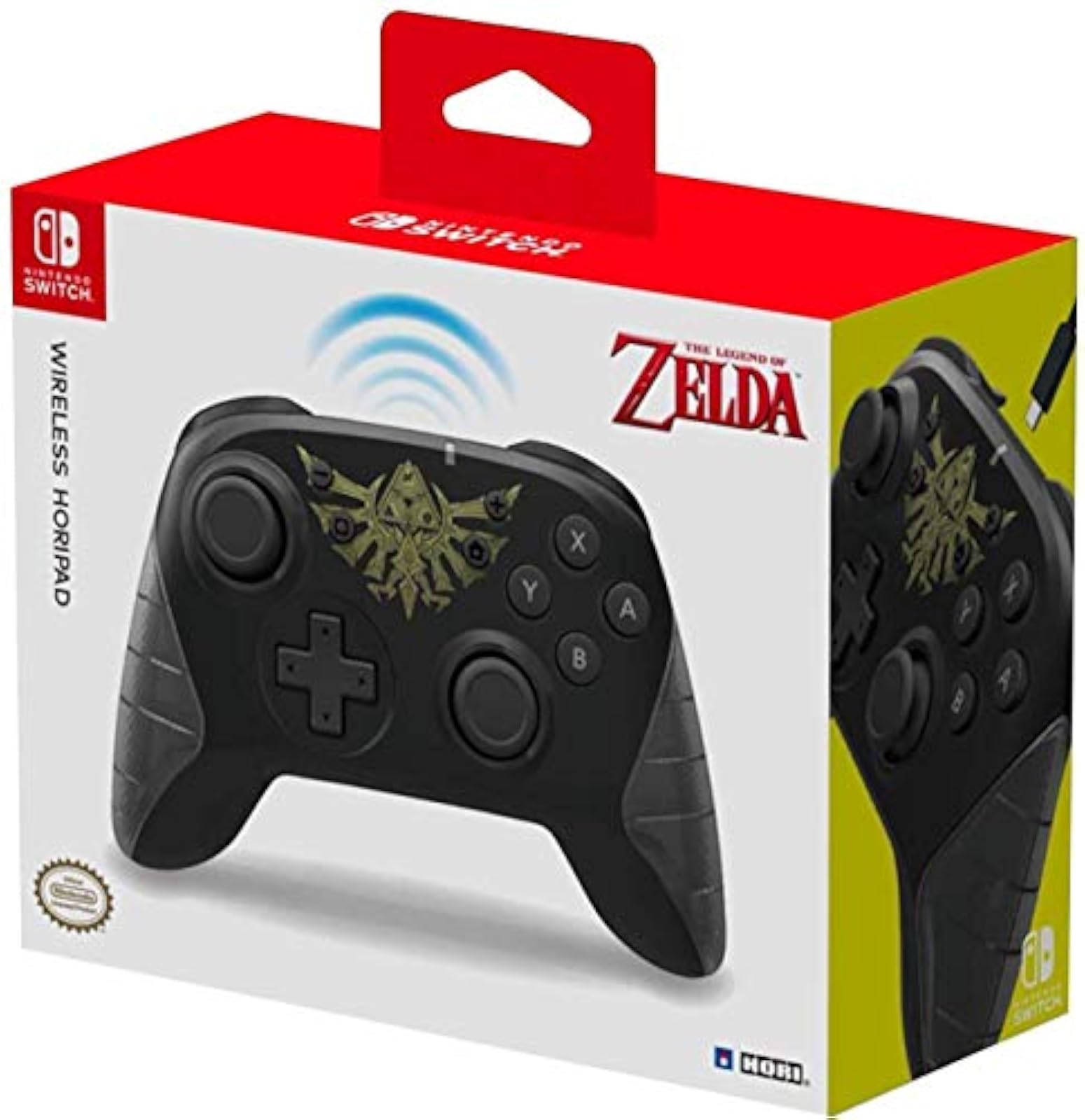 Image 0 of Usb-C Wireless Horipad Zelda By Hori For Nintendo Switch