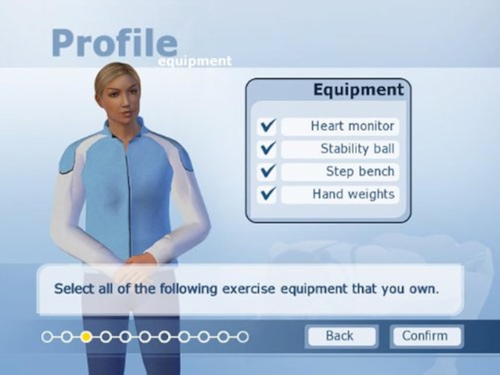 Image 2 of My Fitness Coach 2: Exercise And Nutrition For Wii And Wii U