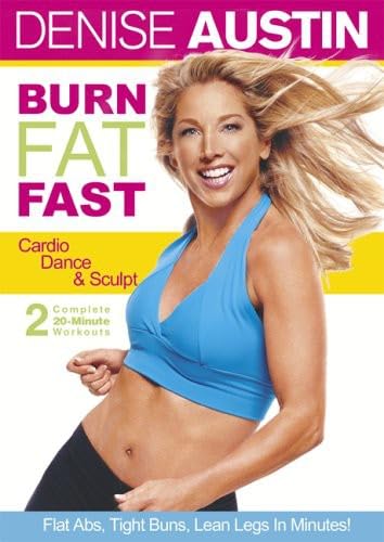 Burn Fat Fast Cardio Dance And Sculpt On DVD With Denise Austin