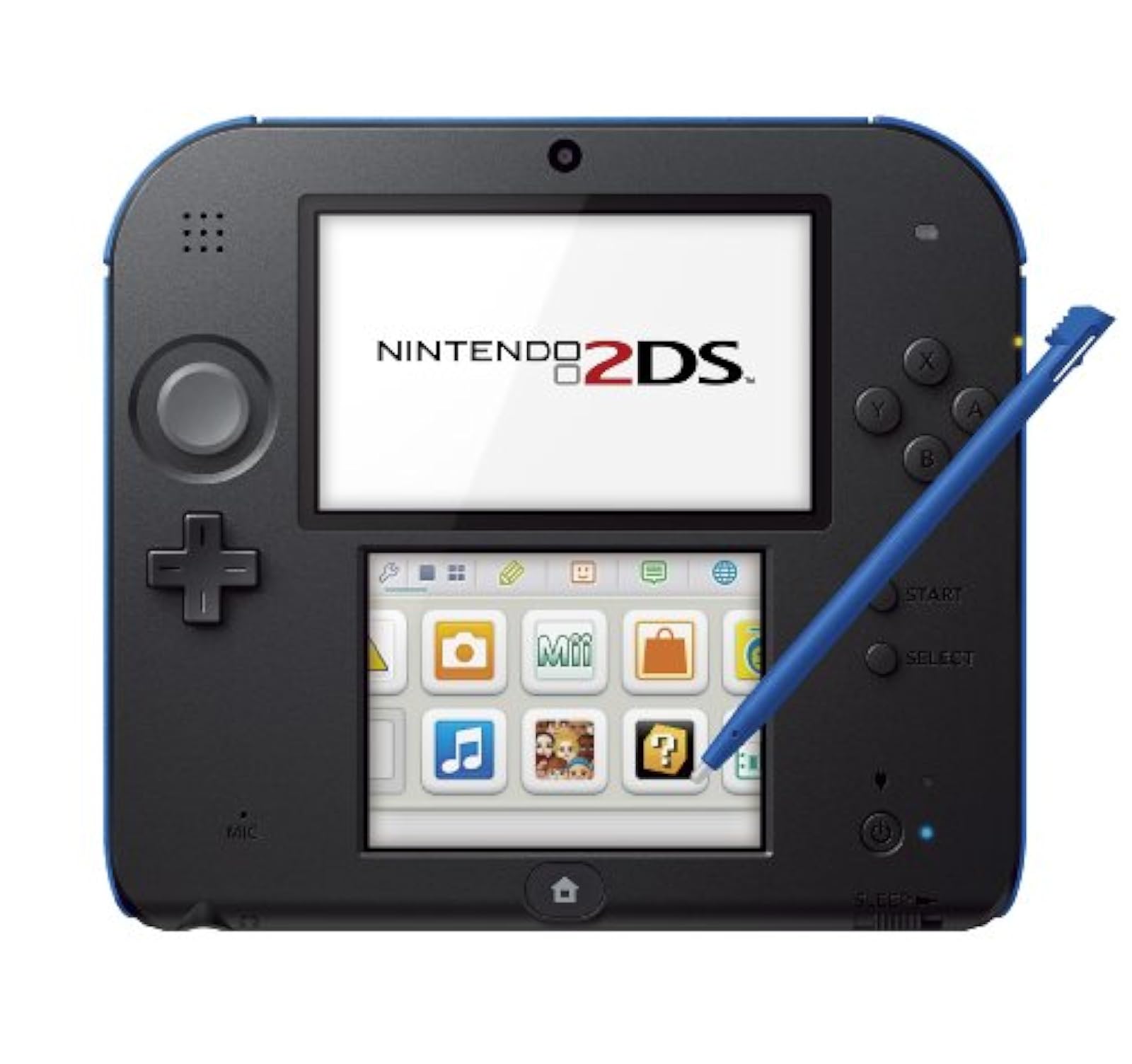 Nintendo 2DS Electric Blue Multi-Color Handheld