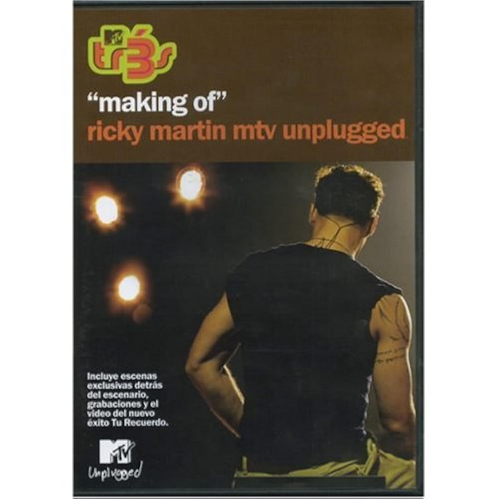 Image 0 of TR3 Making Of Ricky Martin MTV Unplugged La Otra Camara On DVD