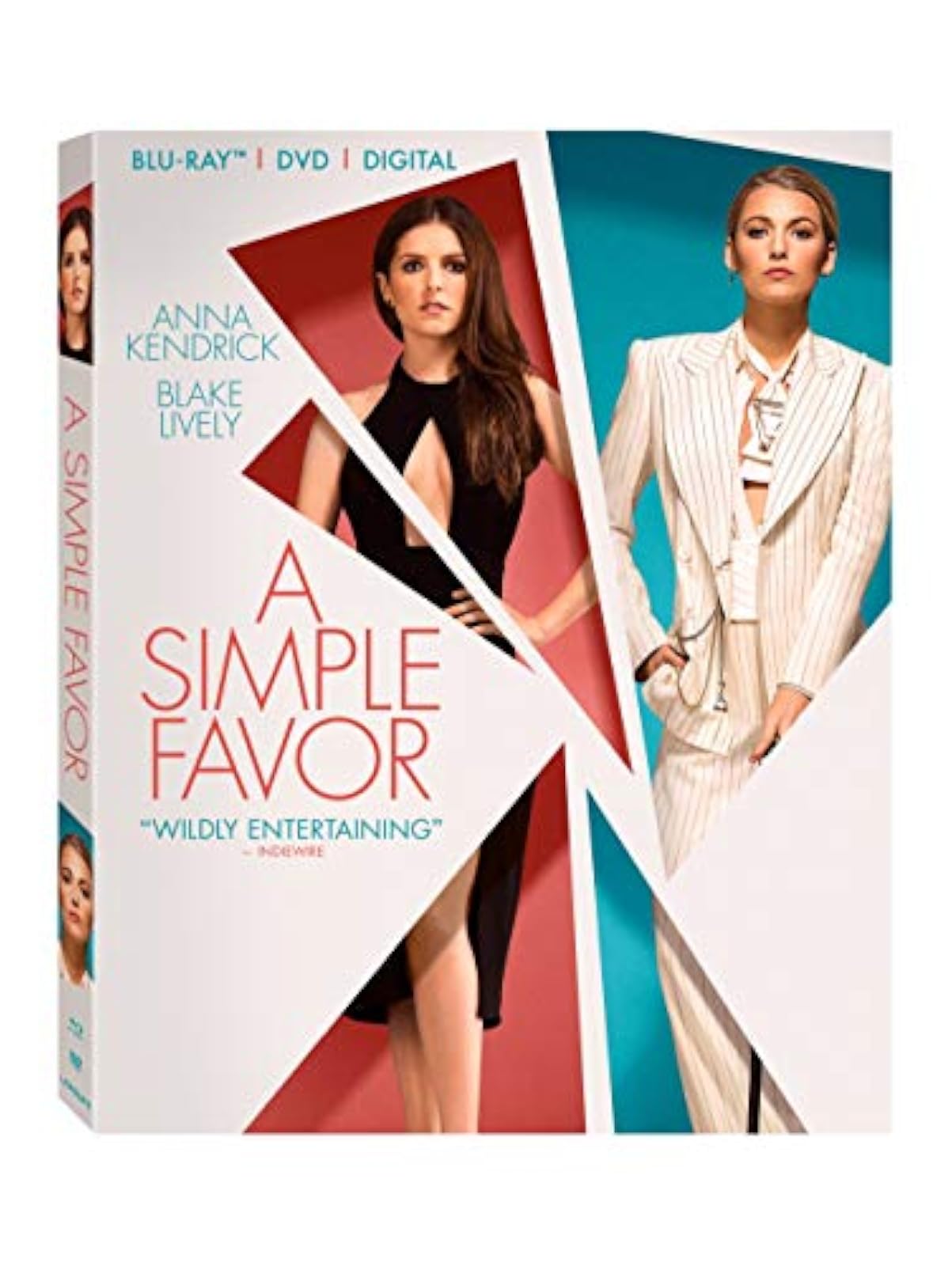 Simple Favor A On Blu-Ray With Anna Kendrick Mystery