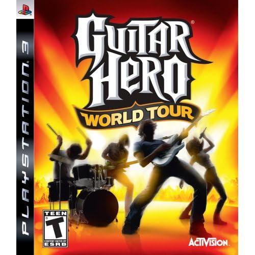 Guitar Hero World Tour Game Only For PlayStation 3 PS3 Music